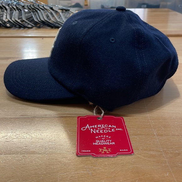 (NWT) Los Angeles Angels Archive Legend MILB Curved Bill Hat Navy Blue - Picture 5 of 7